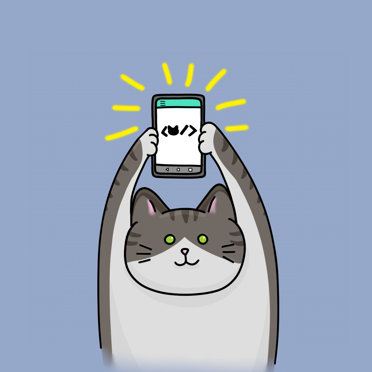 Cats and mobile apps